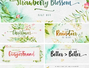 Strawberry Blossom Free font