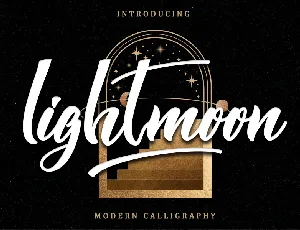 Lightmoon - Personal Use font