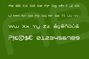 Vezla_2.0 font