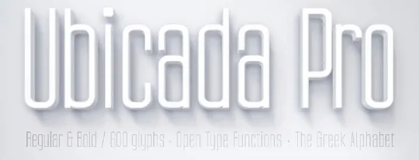 Ubicada font