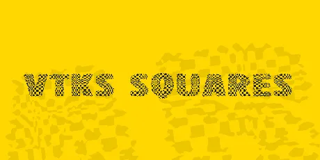 vtks squares font