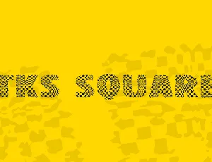 vtks squares font