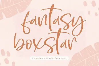 Fantasy Boxstar font