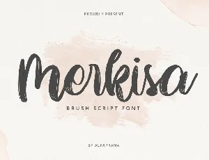 Merkisa font