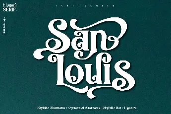 San Louis font