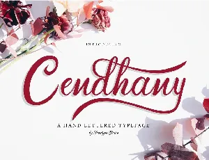 Cendhany Typeface font