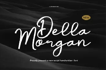 Della Morgan font