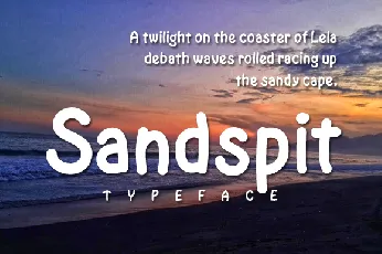 Sandspit font