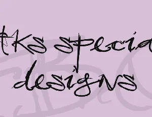 vtks special designs font