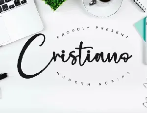 Cristiano font