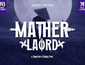 Mather Laord font