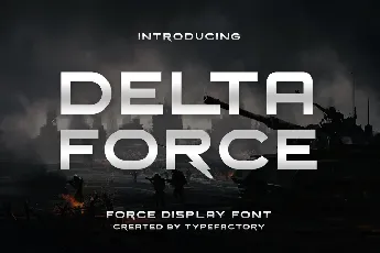 Delta Force font