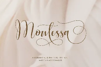 Montessa font