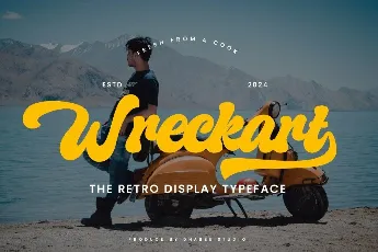 Wreckart font