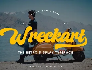 Wreckart font