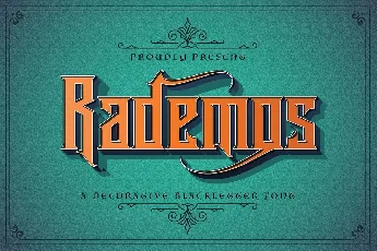 Rademos Decorative Blackletter font