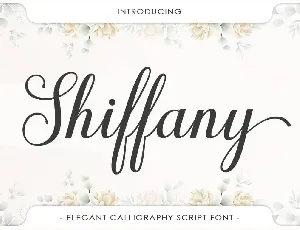 Shiffany font