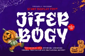 Jifer Bogy font