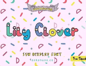 Lily Clover font