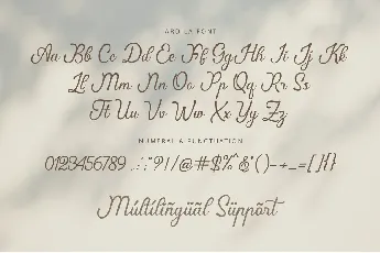 Ardila font