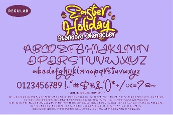 Easter Holiday font