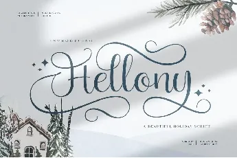 Hellony font