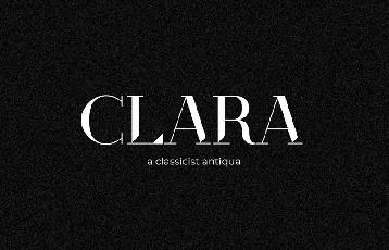 Clara Classicist Antiqua Serif font