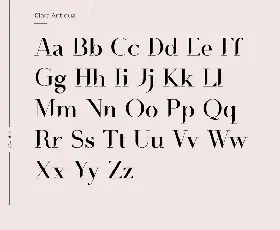 Clara Classicist Antiqua Serif font