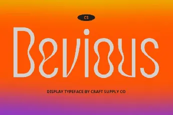 CS Devious font