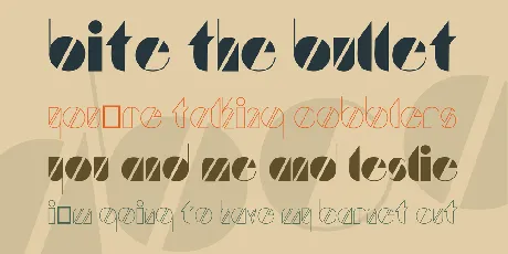 Artistica font