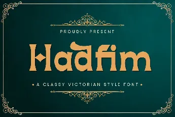 Hadfim font