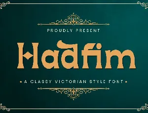 Hadfim font