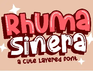 Rhuma Sinera font