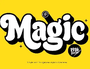 Magic Cd Forever Young font