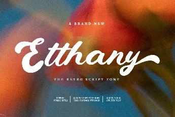 Etthany font