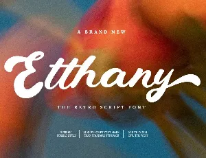 Etthany font