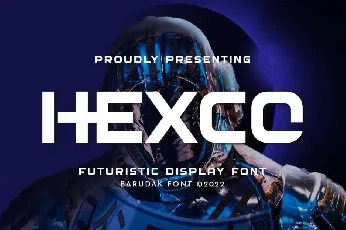 Hexco font