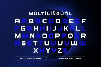 Hexco font