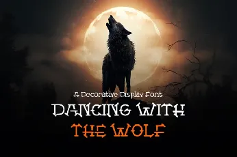 Dancing With The Wolf font