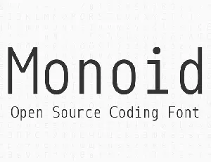 Monoid font