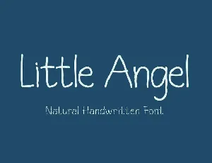 Little Angel Demo font