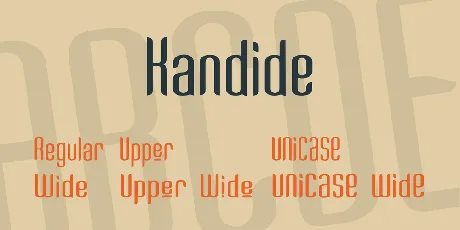 Kandide font