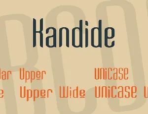 Kandide font