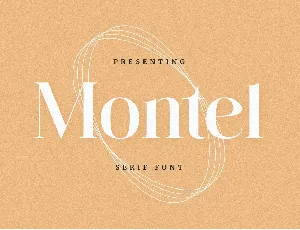 Montel font