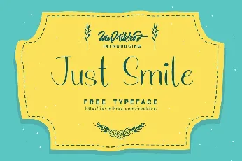 Just Smile Free font