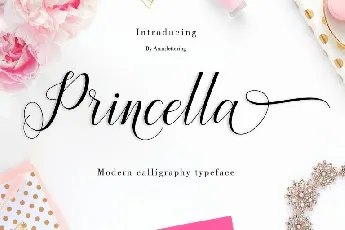 Princella Script font