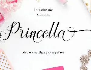 Princella Script font