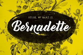 Bernadette font