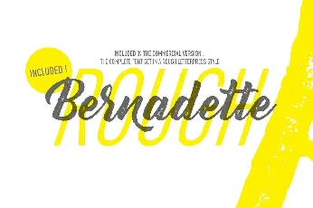 Bernadette font