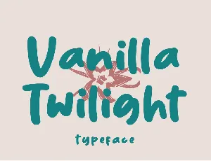 Vanilla Twilight font